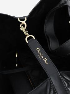 Christian Dior Black 2023 Toujours large leather bag