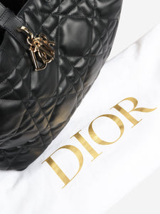 Christian Dior Black Toujours large leather bag