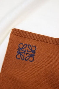 Loewe Cream wool anagram pocket sweater - size S
