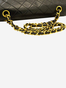 Chanel Black vintage 1991-1994 medium Classic double flap bag
