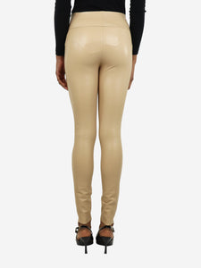 Wolford Cream Edie forming leggings - size UK 6