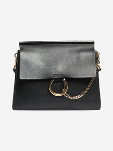 Chloe Black Fay medium shoulder bag