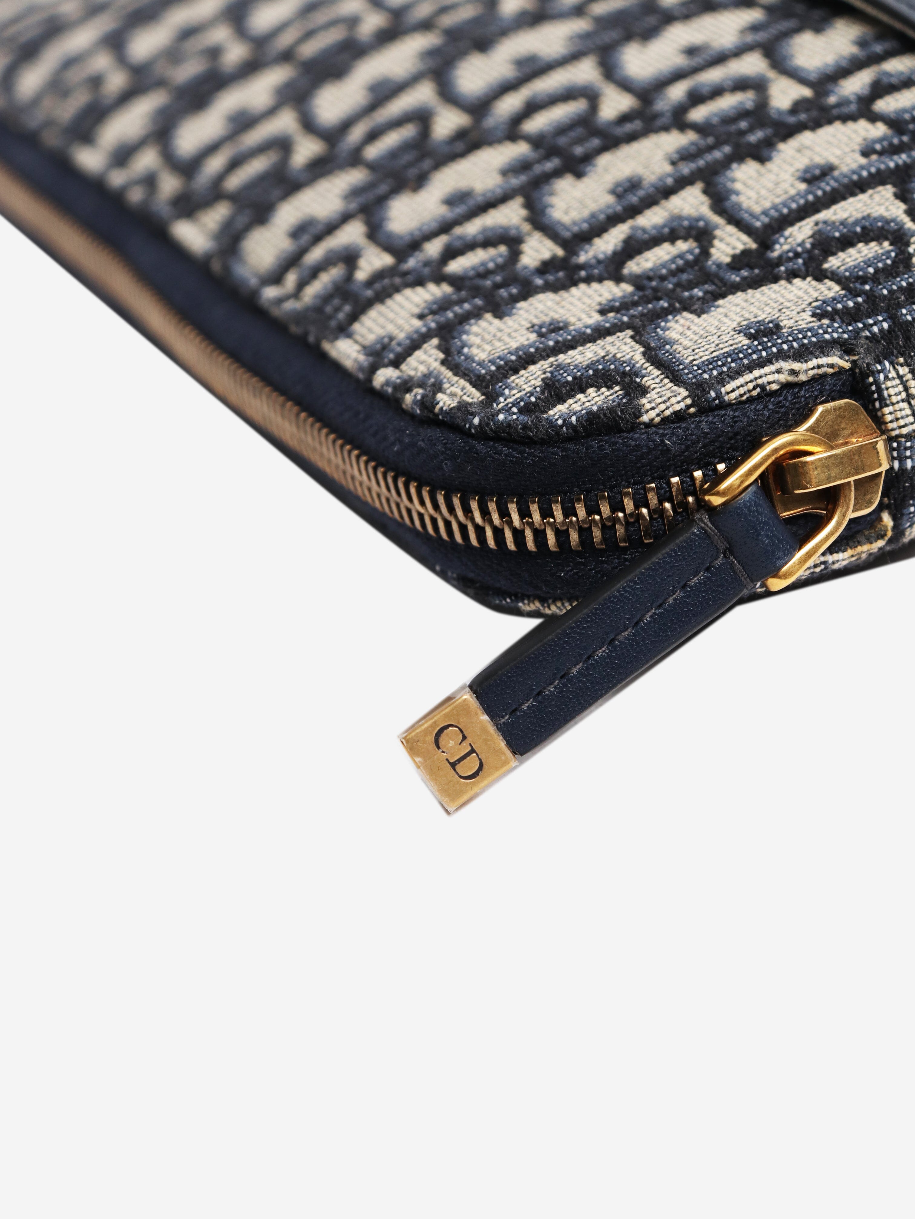 Blue Oblique DiorTravel Travel Kit Clutch bags Dior 
