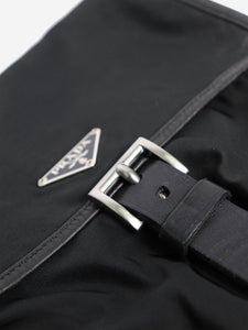 Prada Black Tessuto nylon shoulder bag