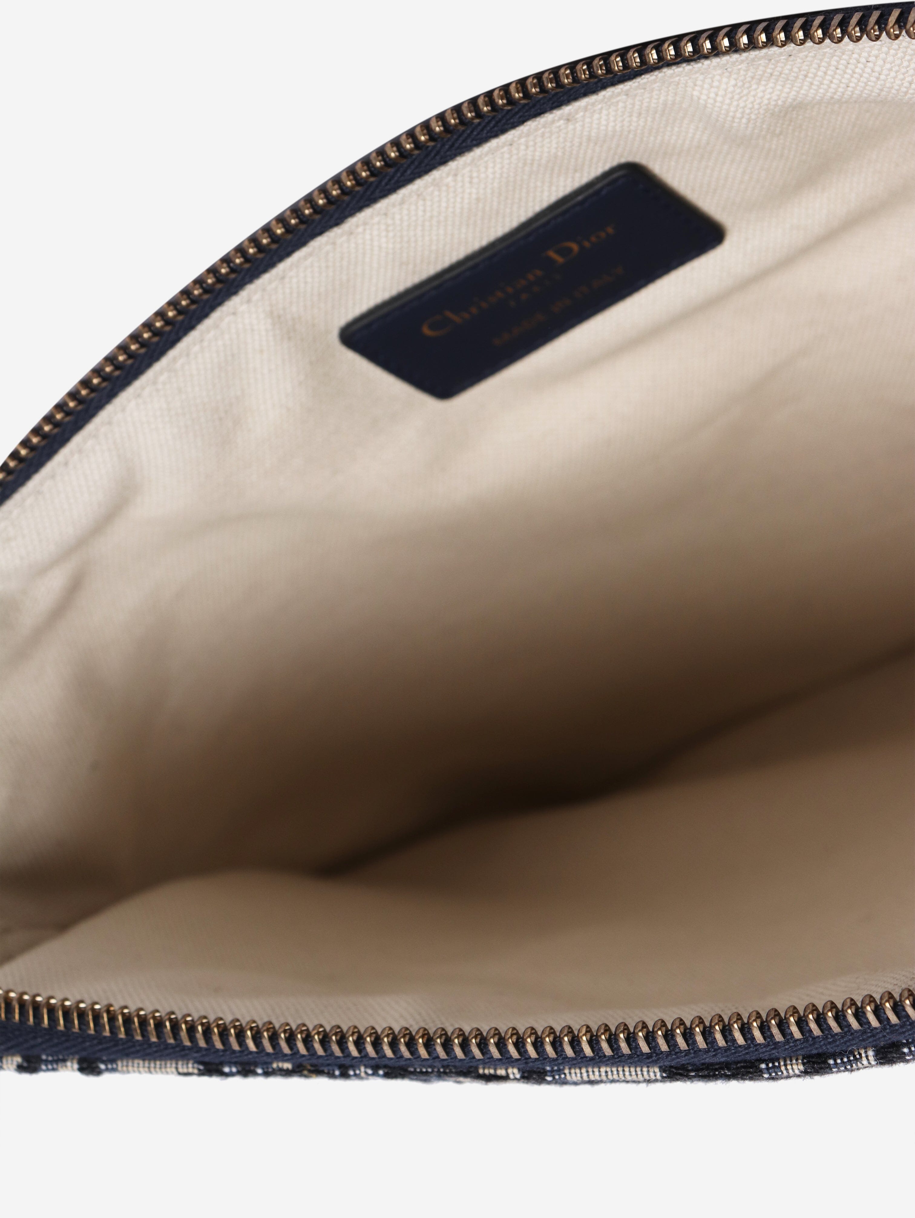 Blue Oblique DiorTravel Travel Kit Clutch bags Dior 