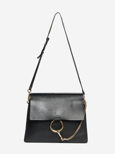 Chloe Black Fay medium shoulder bag
