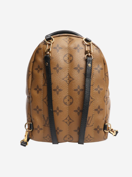 Brown Palm Springs Monogram mini backpack alternate image