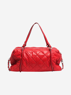 Red Borsa Boston bag Shoulder bags Chanel 