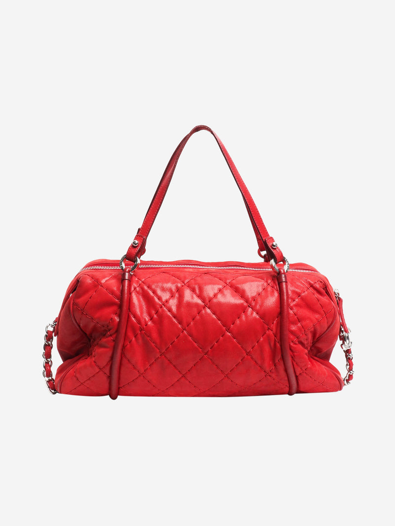 Red Borsa Boston bag Shoulder bags Chanel 
