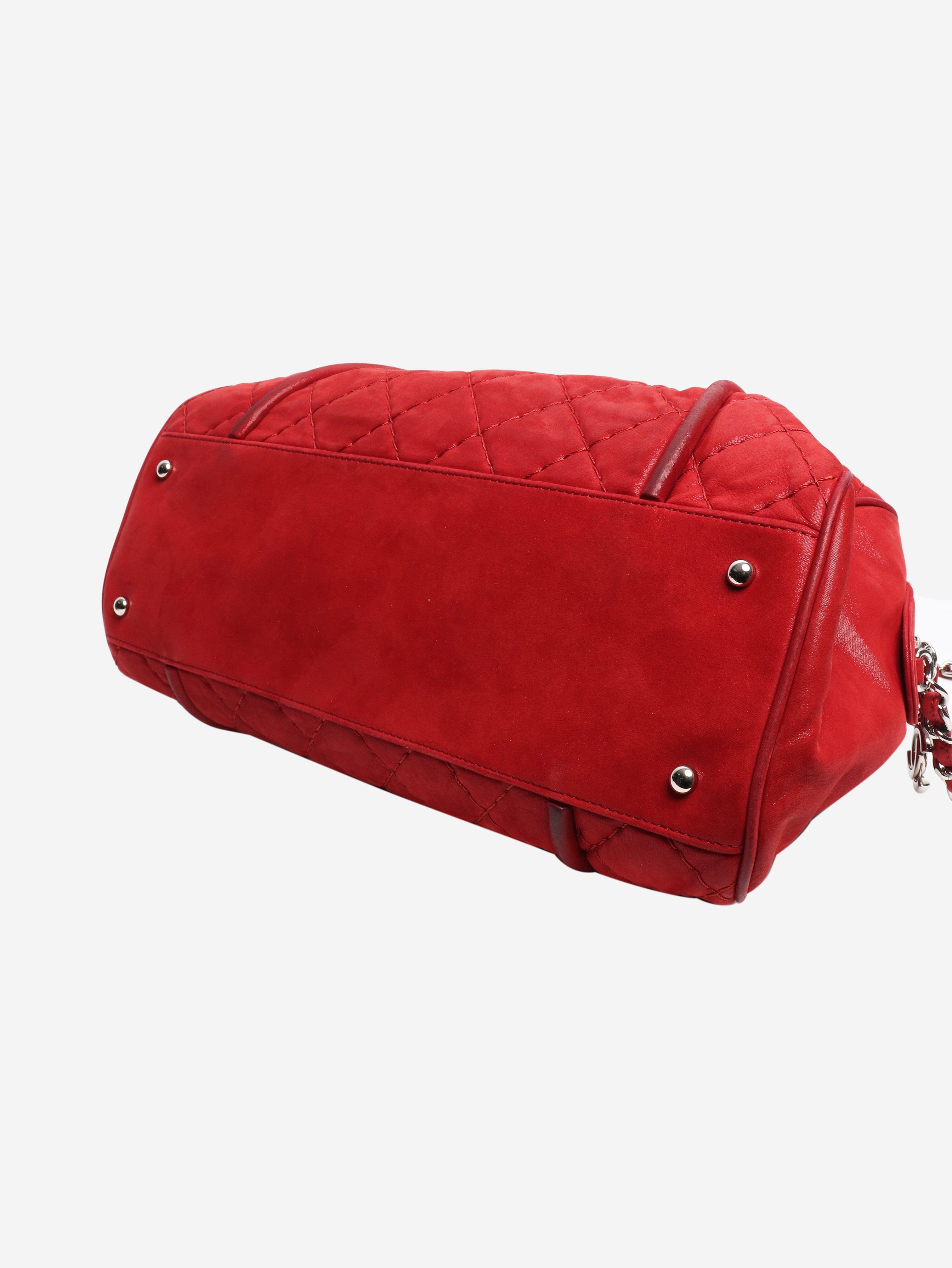 Red Borsa Boston bag Shoulder bags Chanel 