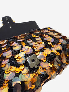 Gucci Multicolour GG Marmont sequin-embellished bag