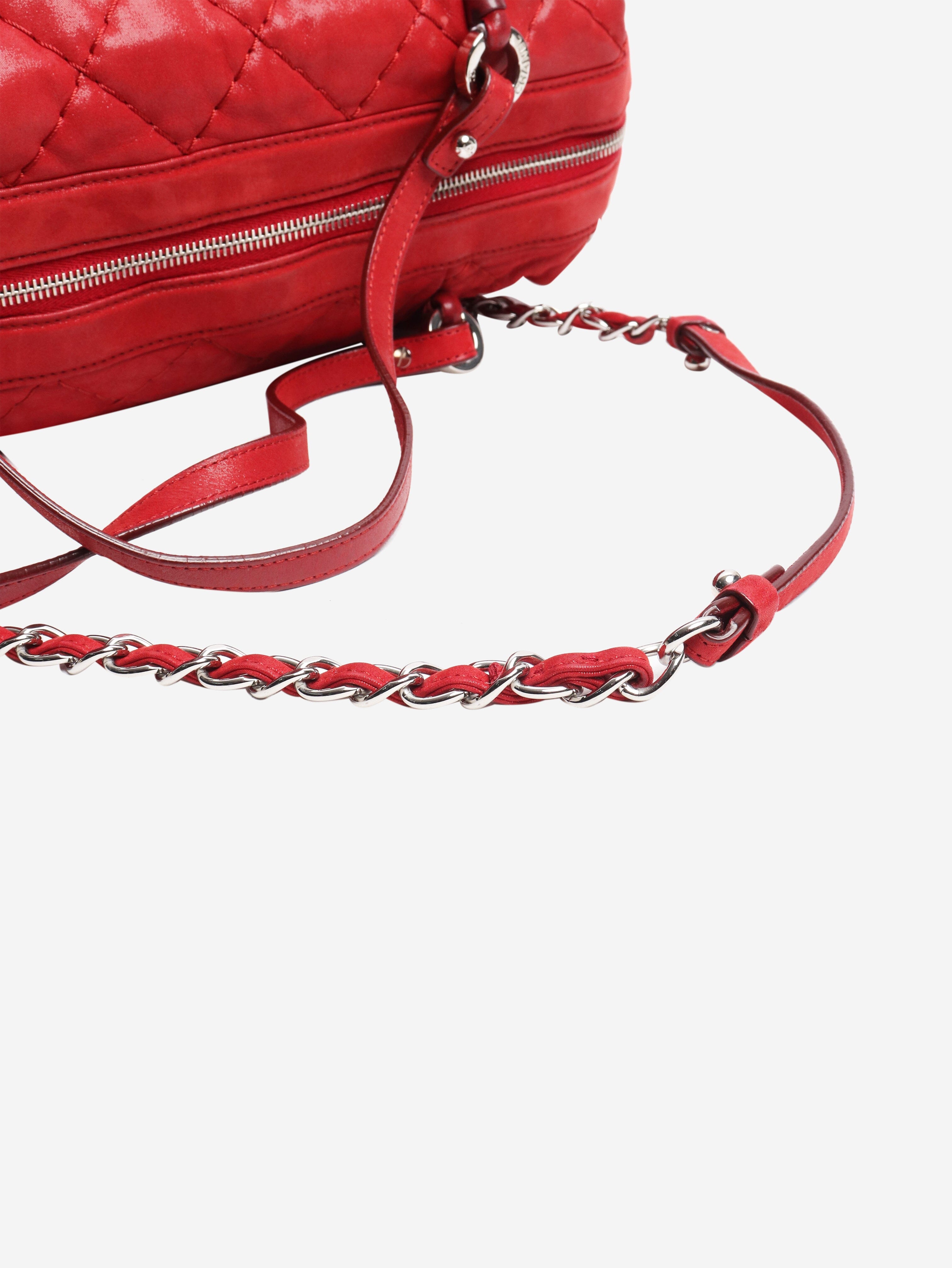 Red Borsa Boston bag Shoulder bags Chanel 