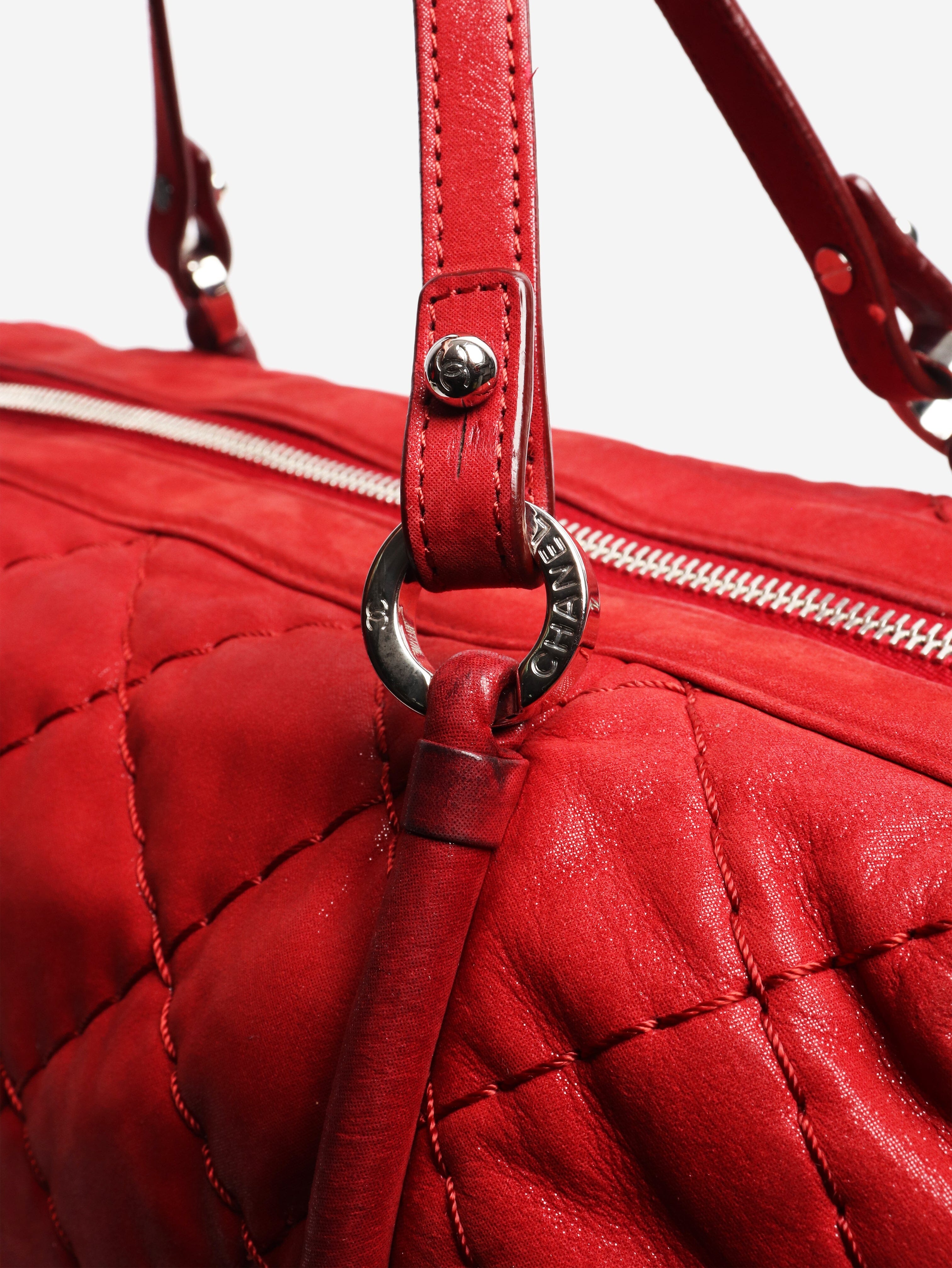 Red Borsa Boston bag Shoulder bags Chanel 
