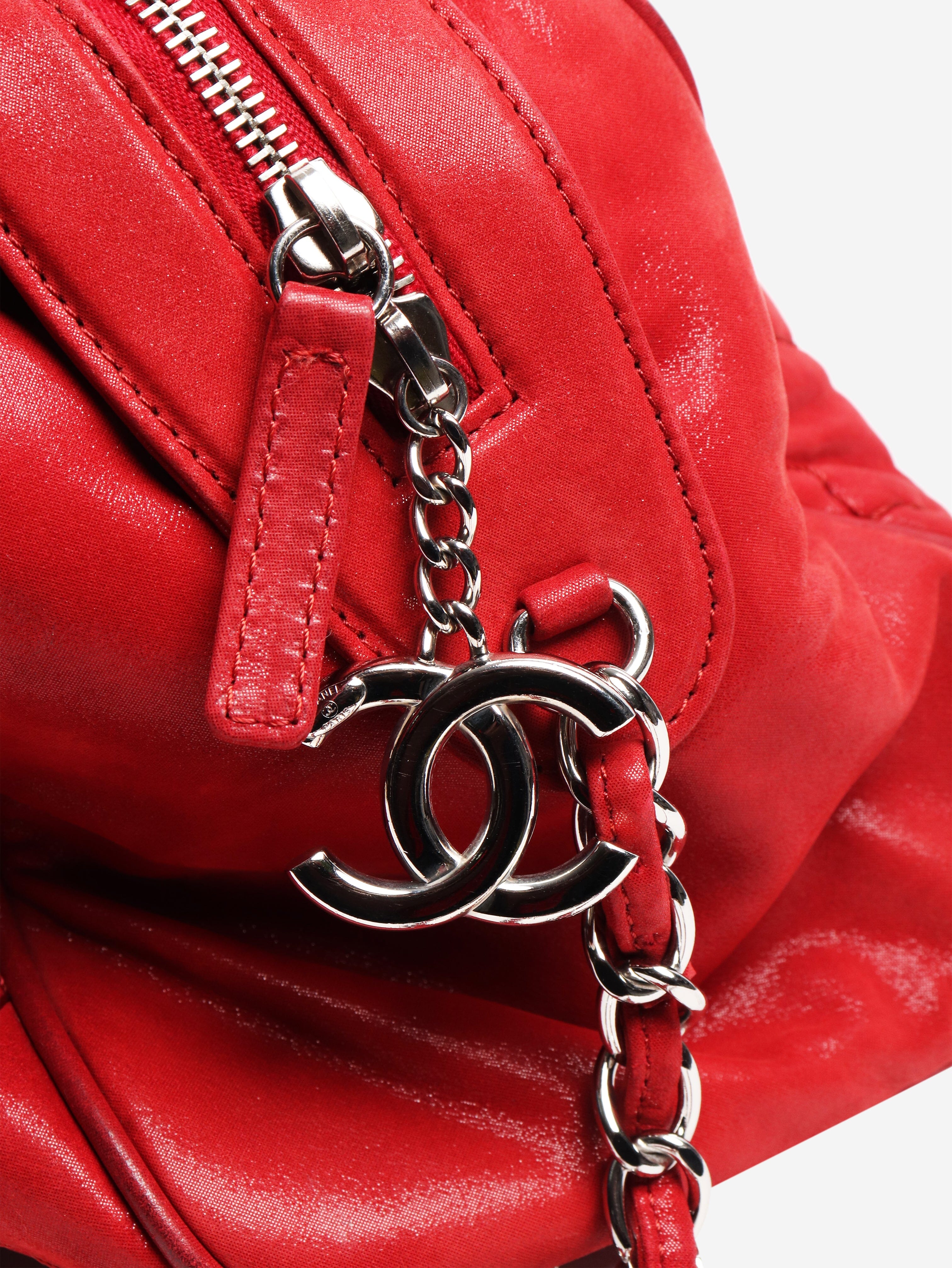 Red Borsa Boston bag Shoulder bags Chanel 