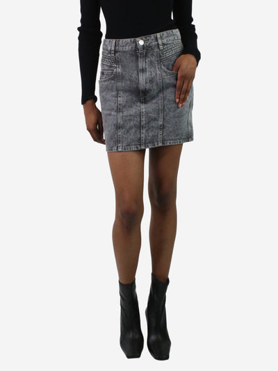 Grey mini denim skirt - size FR 36 Skirts Isabel Marant Etoile 