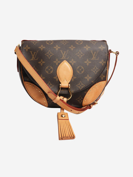 Brown Monogram canvas bag with tassel product image