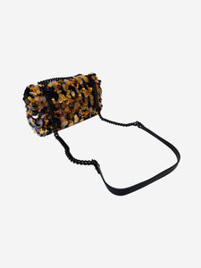 Gucci Multicolour GG Marmont sequin-embellished bag