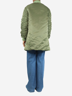 Khaki green Coos paw17 bomber jacket - size UK 4 Coats & Jackets Acne Studios 