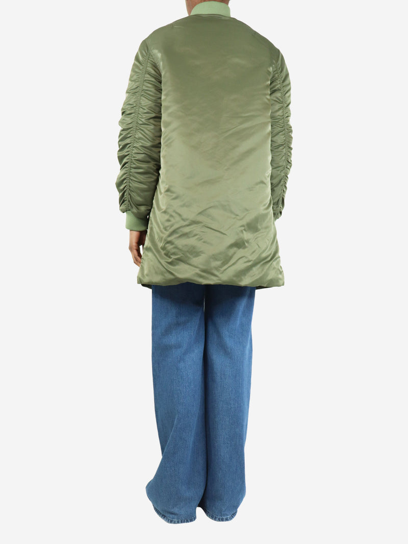Khaki green Coos paw17 bomber jacket - size UK 4 Coats & Jackets Acne Studios 