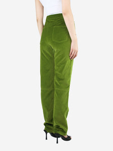 Wrong Generation Green velour trousers - size M