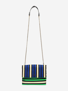 Lanvin Multicolour Sugar striped nylon crossbody bag