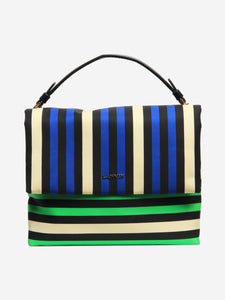 Lanvin Multicolour Sugar striped nylon crossbody bag