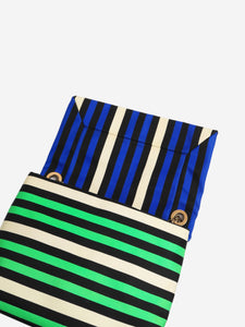 Lanvin Multicolour Sugar striped nylon crossbody bag