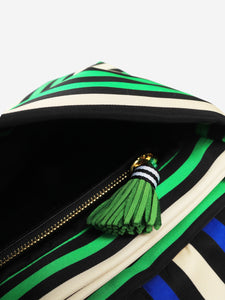 Lanvin Multicolour Sugar striped nylon crossbody bag