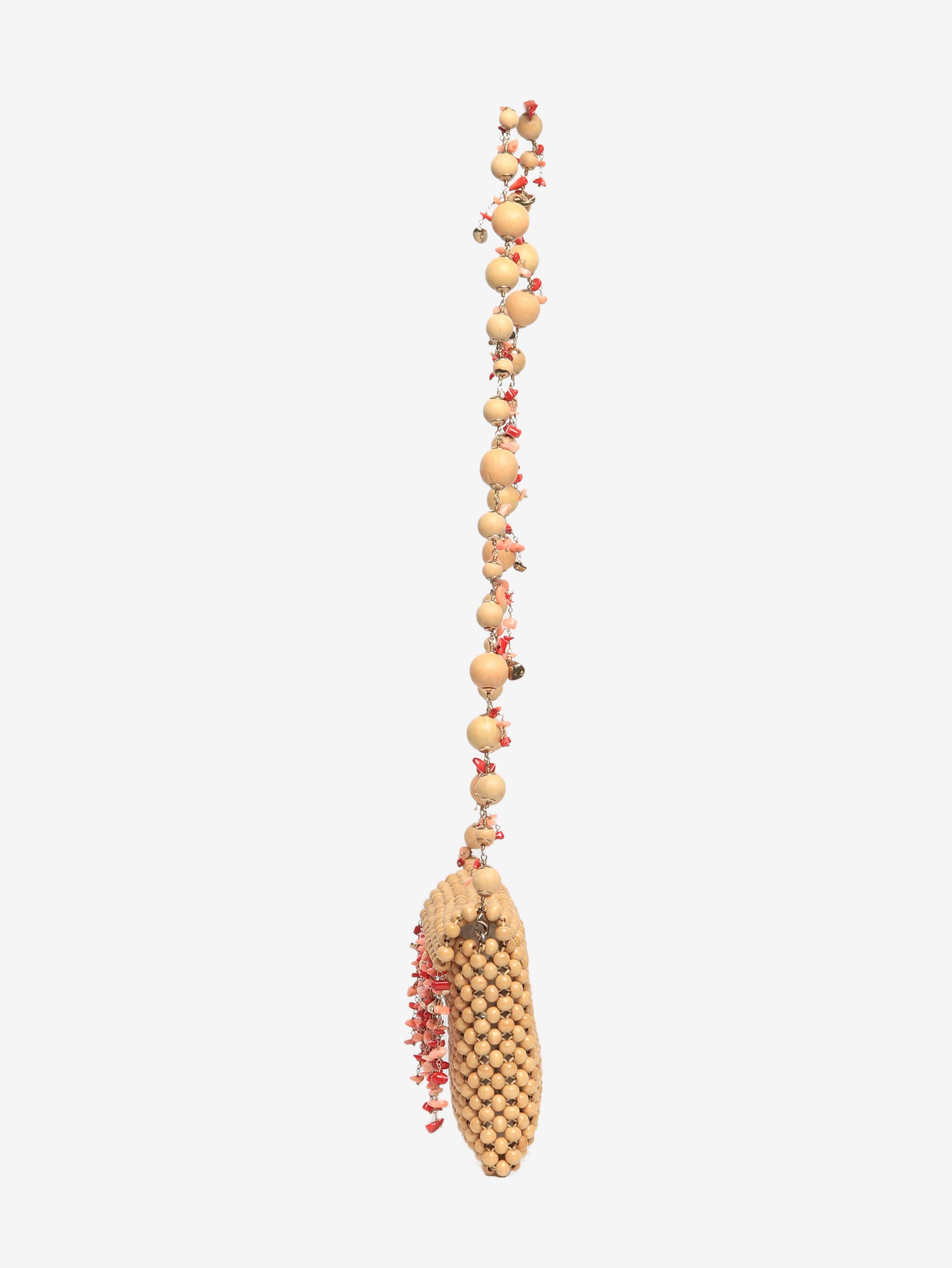 Neutral beaded bag Cross-body bags Rosantica 