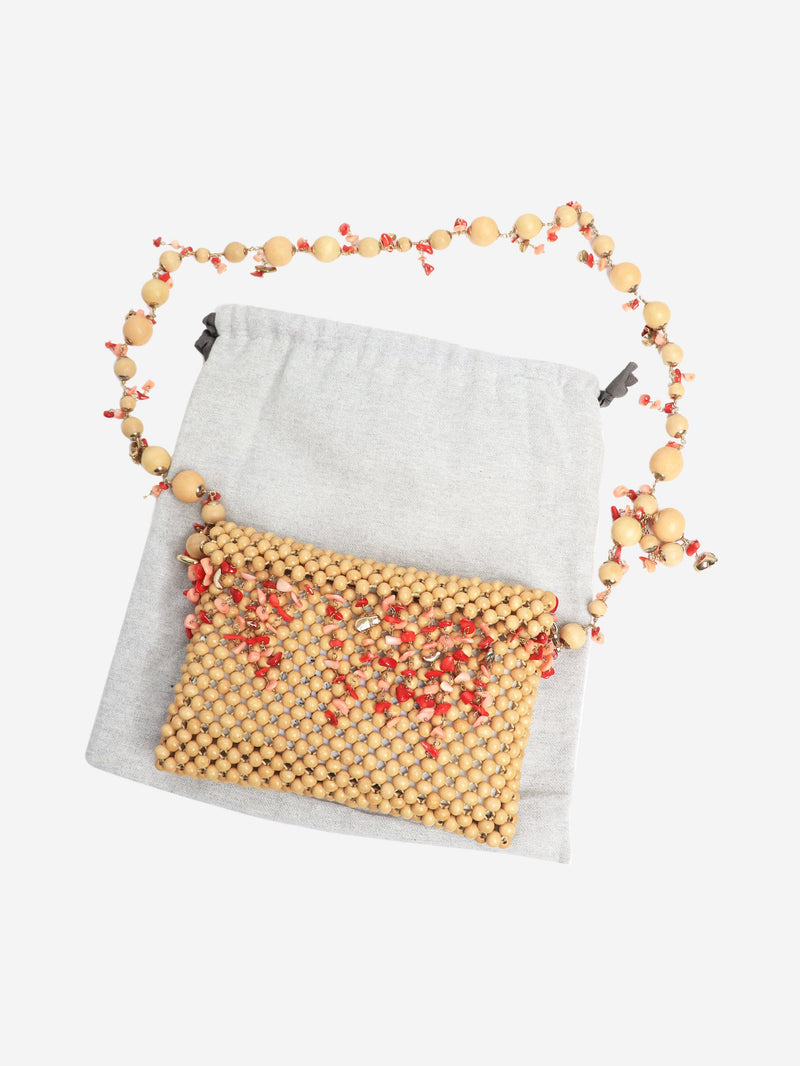 Neutral beaded bag Cross-body bags Rosantica 