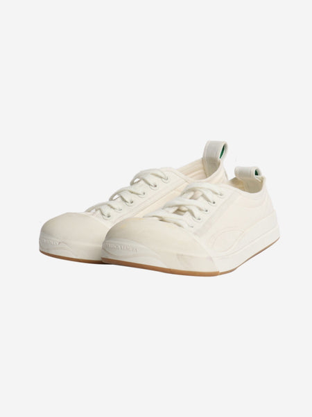 White canvas sneakers - size EU 39 alternate image
