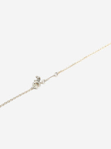 Tiffany & Co. Silver Elsa Peretti mesh tassel pendant