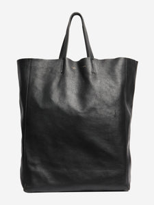 Celine Black leather tote bag