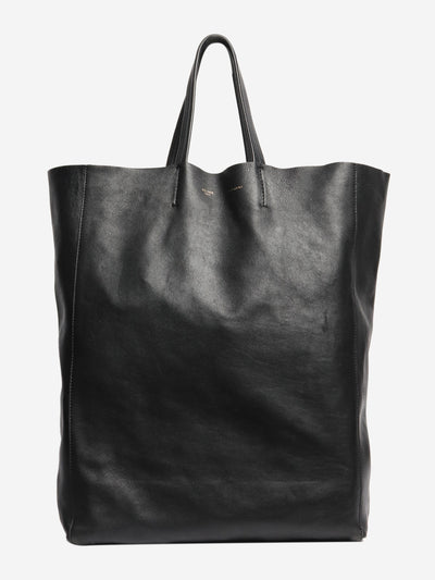 Black leather tote bag Tote Bags Celine 