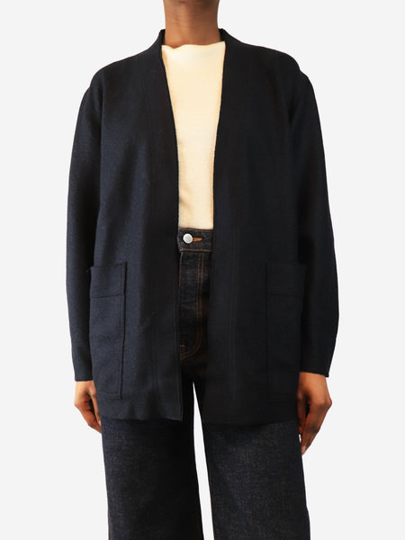 Navy Balme coat - size UK 6 alternate image