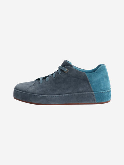 Blue suede trainers - size EU 39 Trainers Loro Piana 