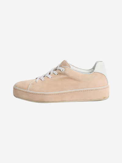 Blush suede trainers - size EU 39 Trainers Loro Piana 