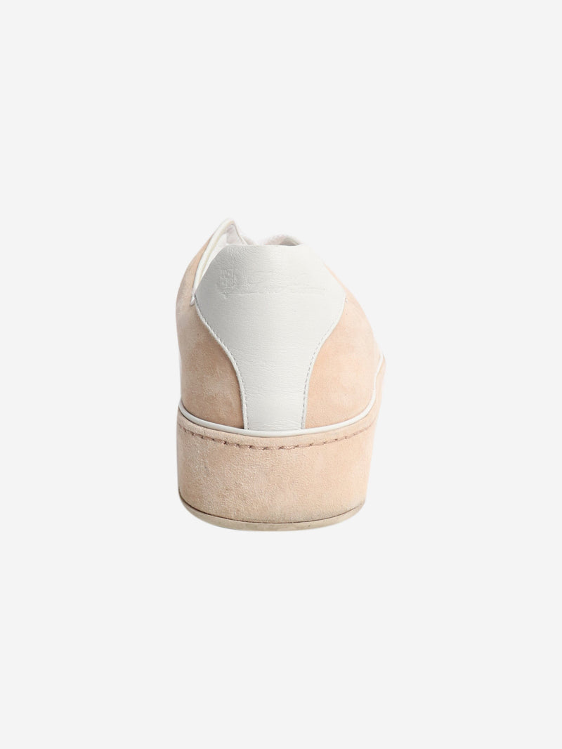 Blush suede trainers - size EU 39 Trainers Loro Piana 