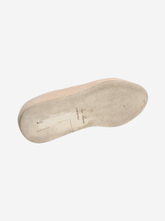 Blush suede trainers - size EU 39 Trainers Loro Piana 