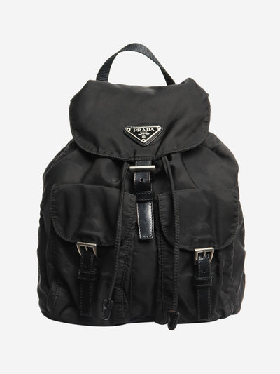 Prada Black nylon backpack