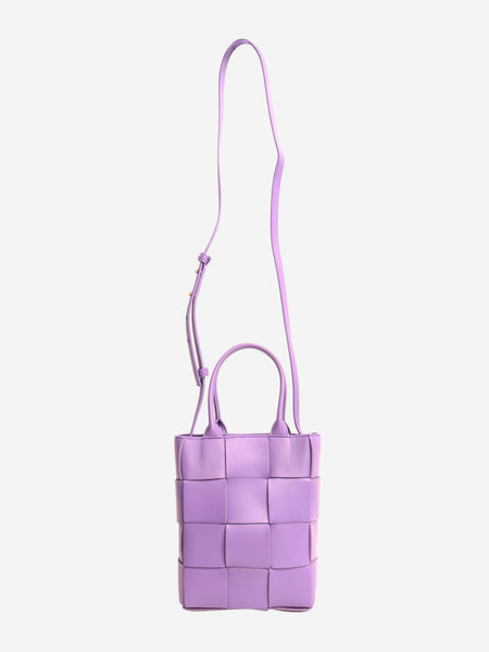 Purple mini Cassette tote bag alternate image