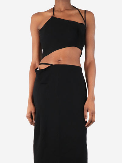 Paris Georgia Black Franca top - size XS Tops Paris Georgia 