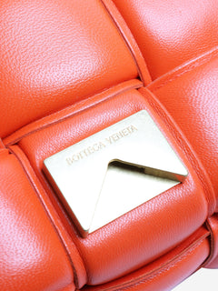 Bottega Veneta Orange padded Cassette crossbody bag Shoulder bags Bottega Veneta 