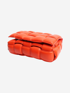 Bottega Veneta Orange padded Cassette crossbody bag Shoulder bags Bottega Veneta 