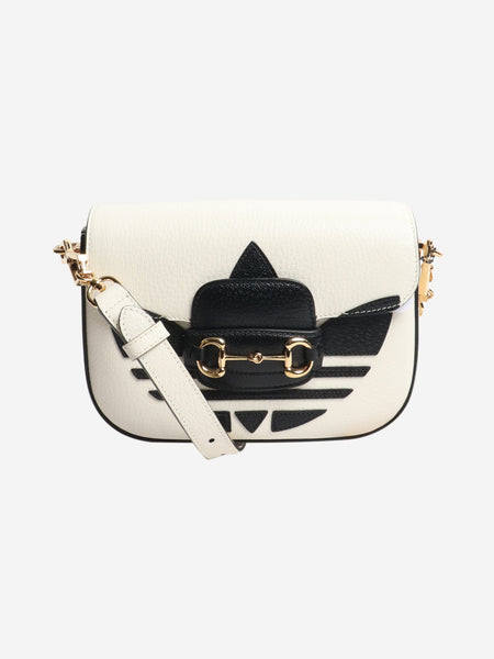 Black and white Horsebit 1955 shoulder bag product image