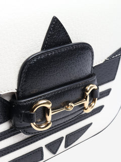 Black and white Horsebit 1955 shoulder bag Shoulder bags Gucci 