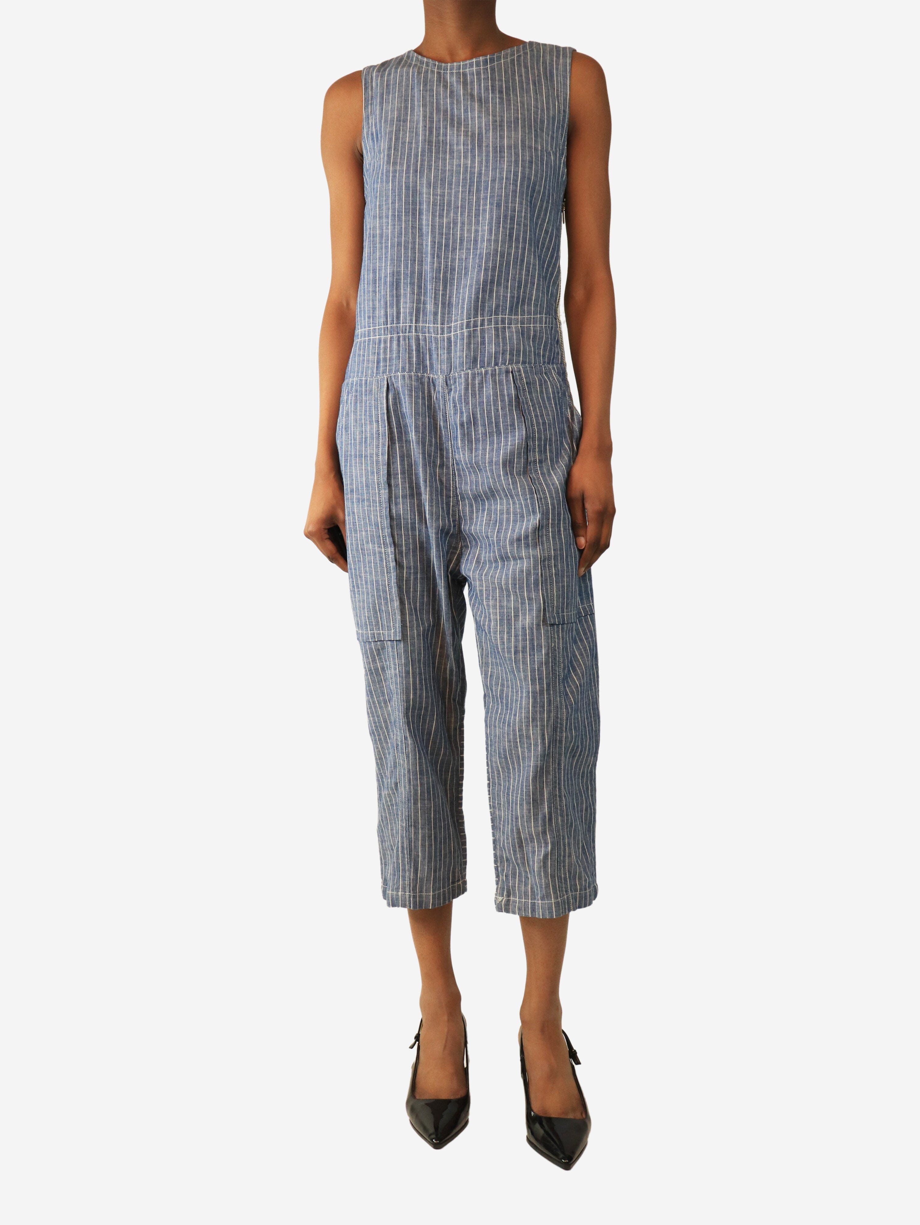 Blue jumpsuits - size UK 4 Jumpsuits Victor Alfaro 