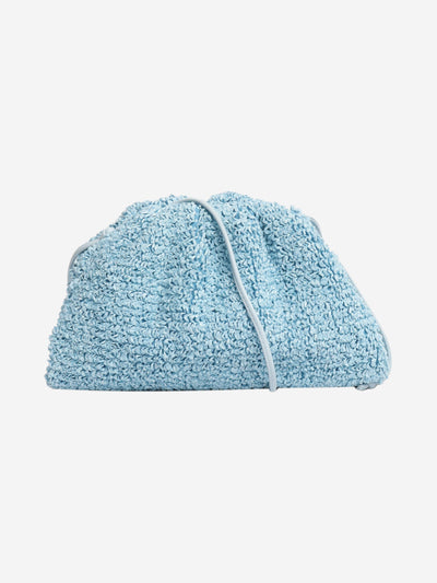 Light blue raffia Pouch crossbody bag Cross-body bags Bottega Veneta 