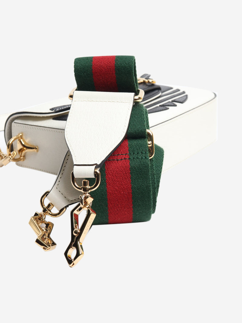Black and white Horsebit 1955 shoulder bag Shoulder bags Gucci 