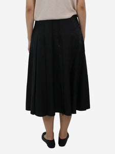 Moncler Black pleated skirt - size IT 44